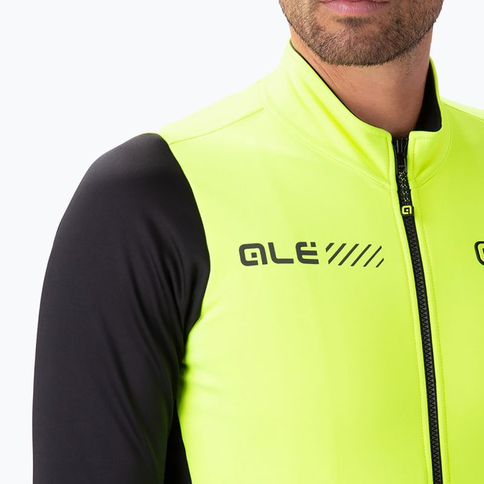 Jachetă de ciclism pentru bărbați Alé Fondo 2.0 galben L23014460 3