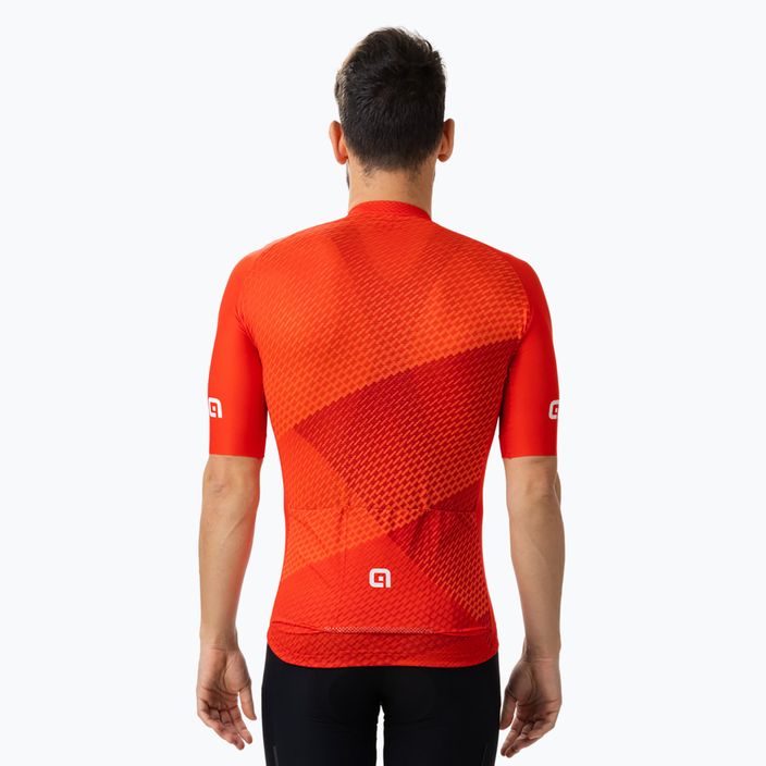 Tricou de ciclism pentru bărbați Alé Web roșu L23091405 3
