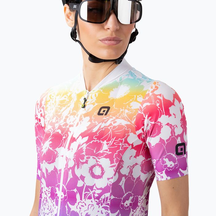 Tricou de ciclism pentru femei Alé Nadine white 3
