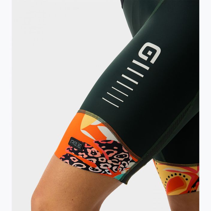 Pantaloni scurți de ciclism pentru femei Alé Rio bibshorts portocalii L23172529 5