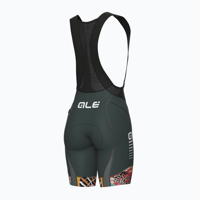 Pantaloni scurți de ciclism pentru femei Alé Rio bibshorts portocalii L23172529 8