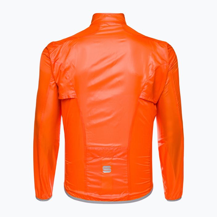 Jachetă de ciclism Sportful Hot Pack Easylight pentru bărbați  portocaliu 1102026.850 2