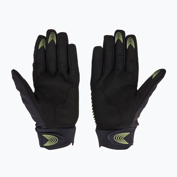 Oakley Drop In MTB Glove 2.0 negru/lt verde mănușă de ciclism 2