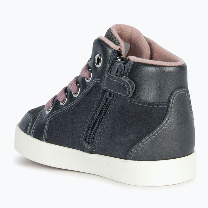 Încălțăminte pentru copii Geox Kilwi dark grey/dark pink 10