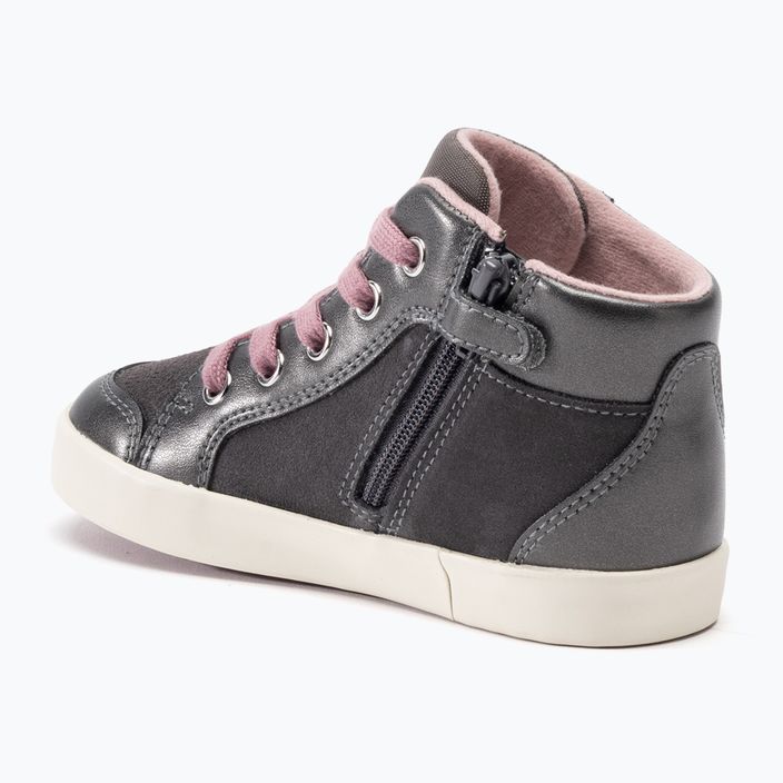 Încălțăminte pentru copii Geox Kilwi dark grey/dark pink 7