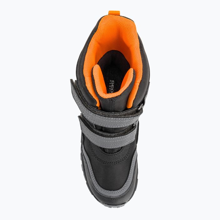 Încălțăminte junior Geox Himalaya Abx black/orange 6