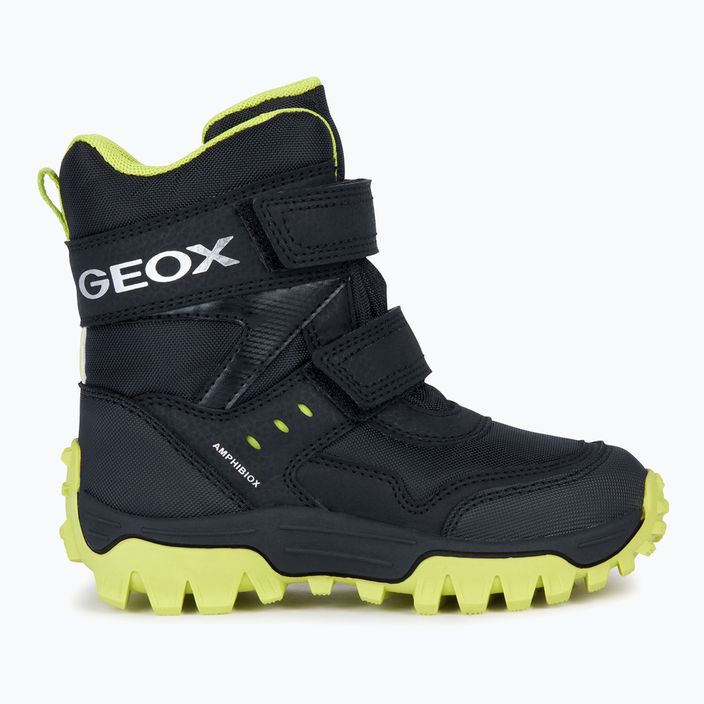 Încălțăminte junior Geox Himalaya Abx black/light green 8