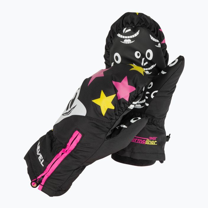 Level Lucky Mitt mănuși de schi pentru copii ninja roz pentru copii