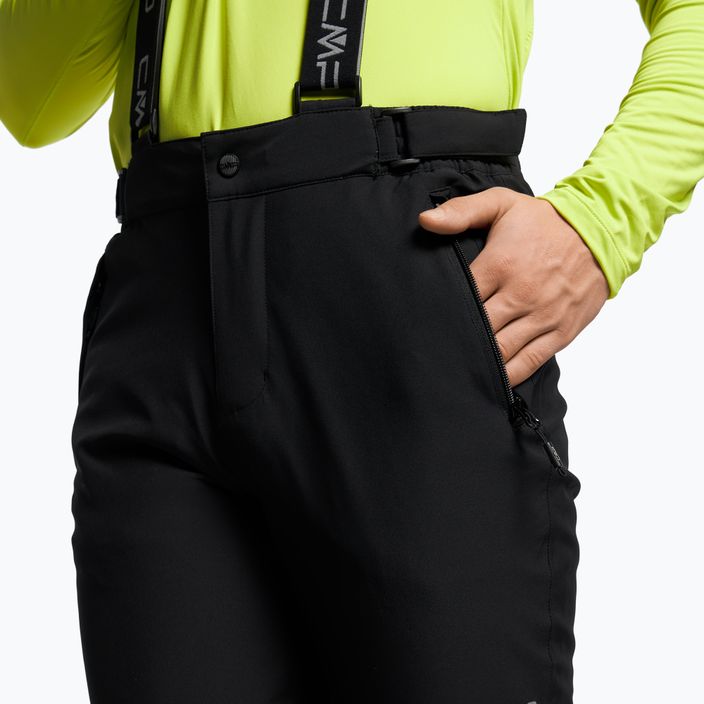 Pantaloni de schi pentru bărbați CMP, negru, 3W17397N 5
