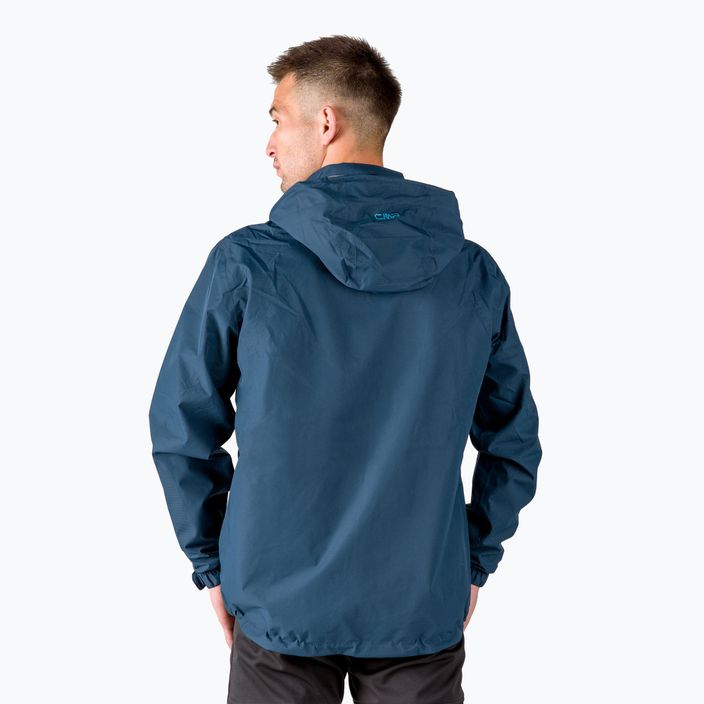 Jachetă de ploaie pentru bărbați CMP Snaps M919 albastru 39X7367/M919/48 3