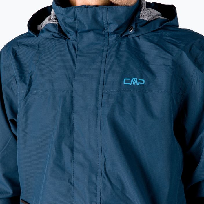 Jachetă de ploaie pentru bărbați CMP Snaps M919 albastru 39X7367/M919/48 4