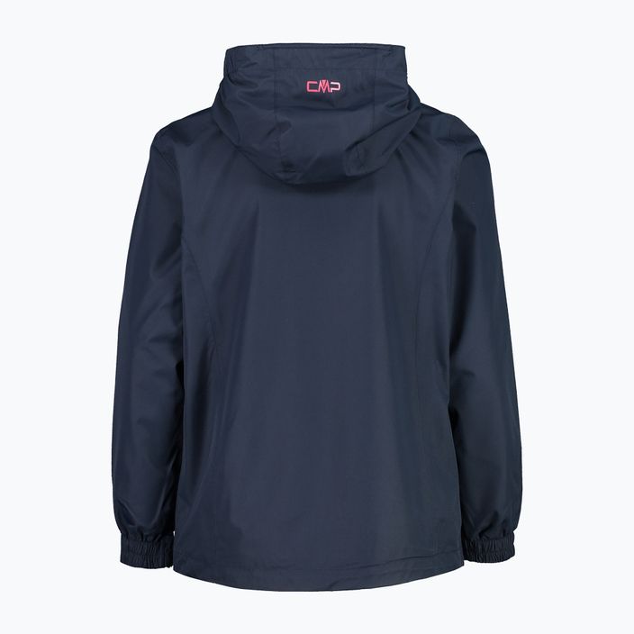 Jachetă de ploaie cu membrană CMP G Fix N950 pentru copii, negru 39X7985/N950/110 8