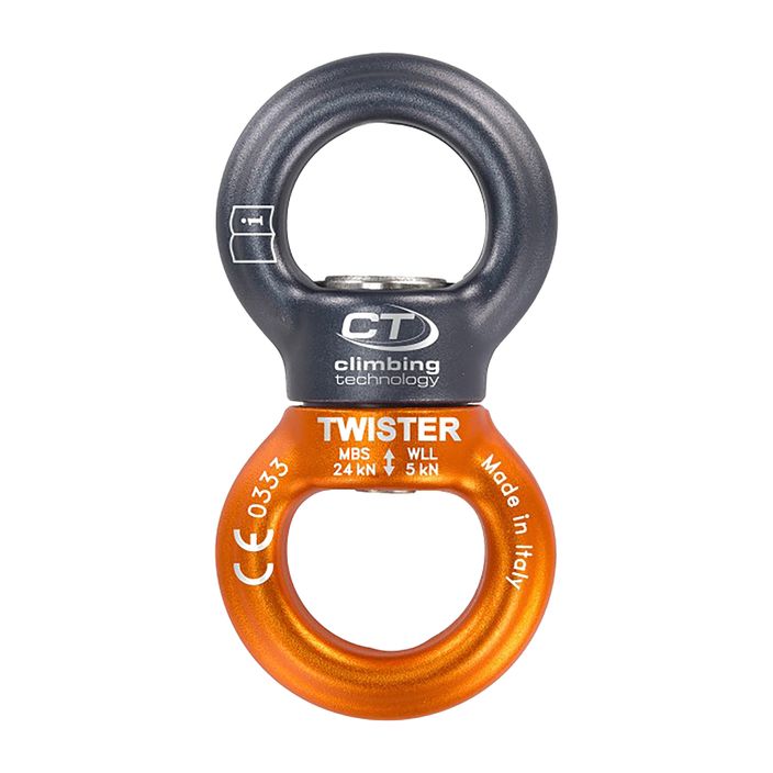 Pivot Climbing Technology Twister grey/orange 2