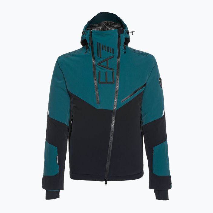 Jachetă de schi pentru bărbați EA7 Emporio Armani Giubbotto 6RPG02 reflectorizantă cu lire reflectorizante