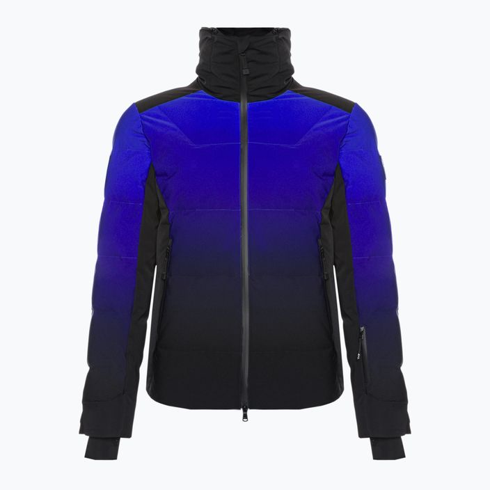 Jachetă de schi pentru bărbați EA7 Emporio Armani Fiacca Piumino 6RPG06 albastru nuanțat 6RPG06