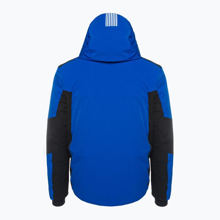 Jacheta de schi pentru bărbați EA7 Emporio Armani Giubbotto 6RPG07 albastru regal nou 2