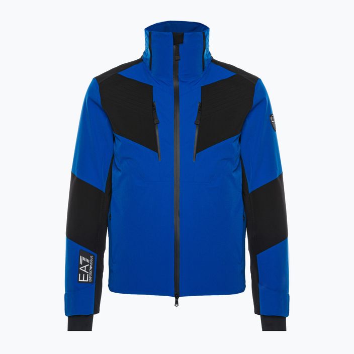 Jacheta de schi pentru bărbați EA7 Emporio Armani Giubbotto 6RPG07 albastru regal nou 3