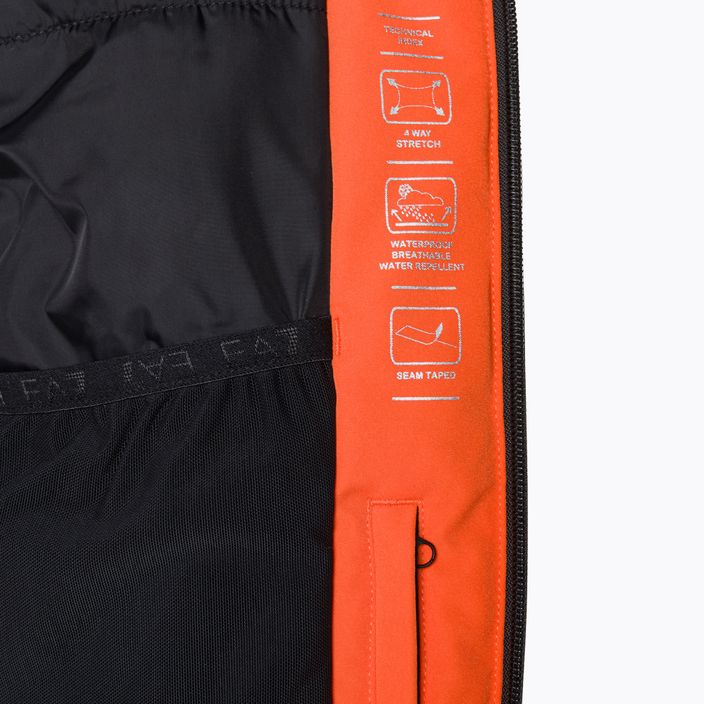 Jachetă de schi pentru bărbați EA7 Emporio Armani Giubbotto 6RPG07 portocaliu fluo 8