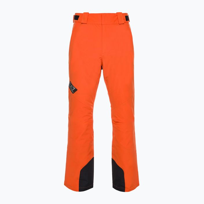 EA7 Emporio Armani pantaloni de schi pentru bărbați Pantaloni 6RPP27 portocaliu fluo 3