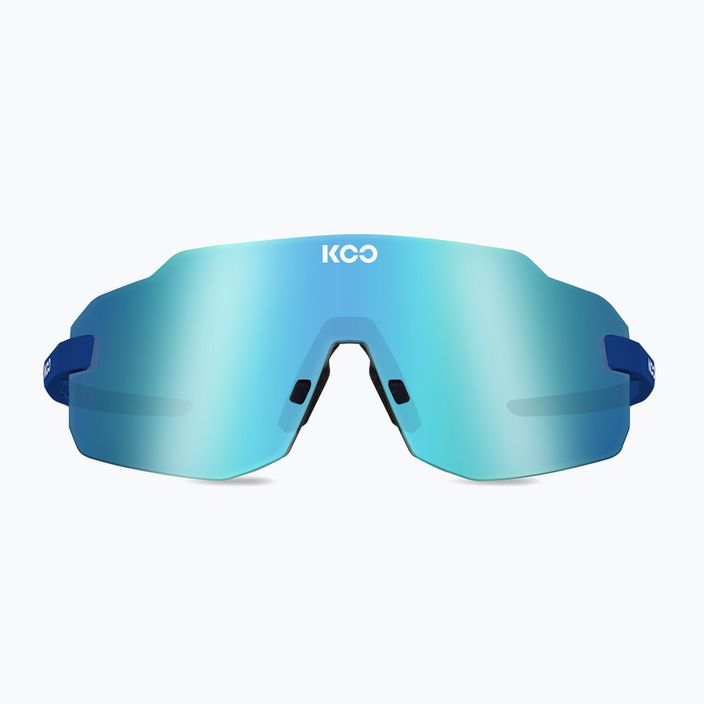 Ochelari de soare Koo Supernova blue matt/turquoise mirror 2