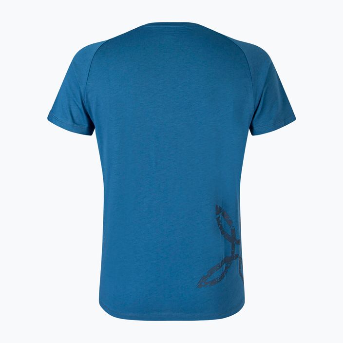 Tricou pentru bărbați Montura Karok deep blue delave 2