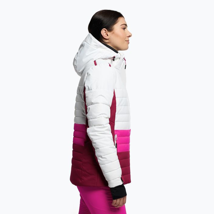 Jachetă de schi pentru femei CMP roz și alb 31W0226/A001 3