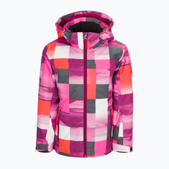 Jachetă de schi pentru copii CMP, roz, 39W2085