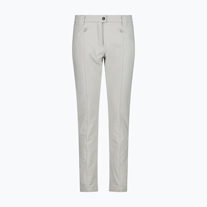 Pantaloni softshell pentru femei CMP Long alb 3A11266/A219