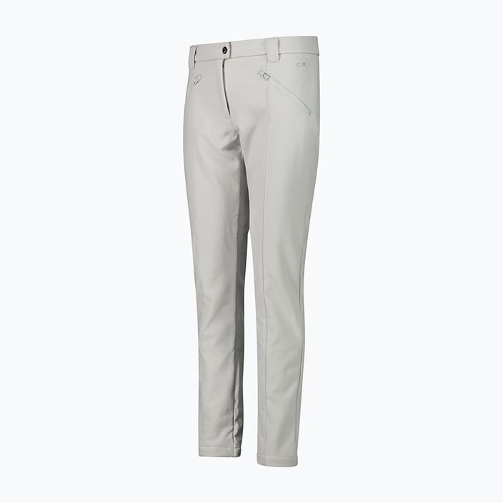 Pantaloni softshell pentru femei CMP Long alb 3A11266/A219 2