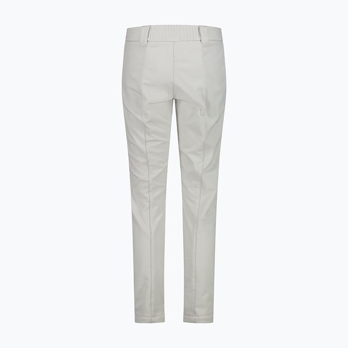 Pantaloni softshell pentru femei CMP Long alb 3A11266/A219 3