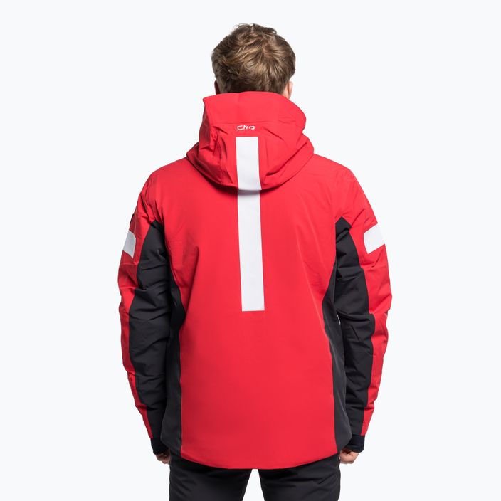 Jachetă de schi pentru bărbați CMP, roșu, 31W0107 4
