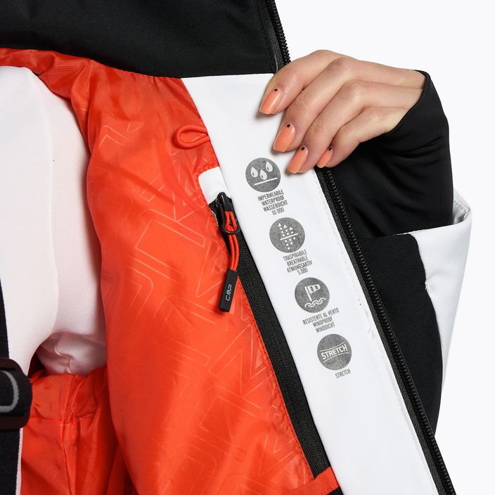 Jachetă de schi pentru femei CMP, alb, 31W0166A001 10