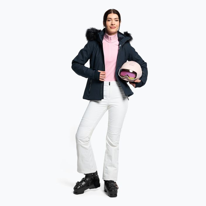 Jachetă de schi pentru femei CMP albastru marin 31W0196F/N950 2
