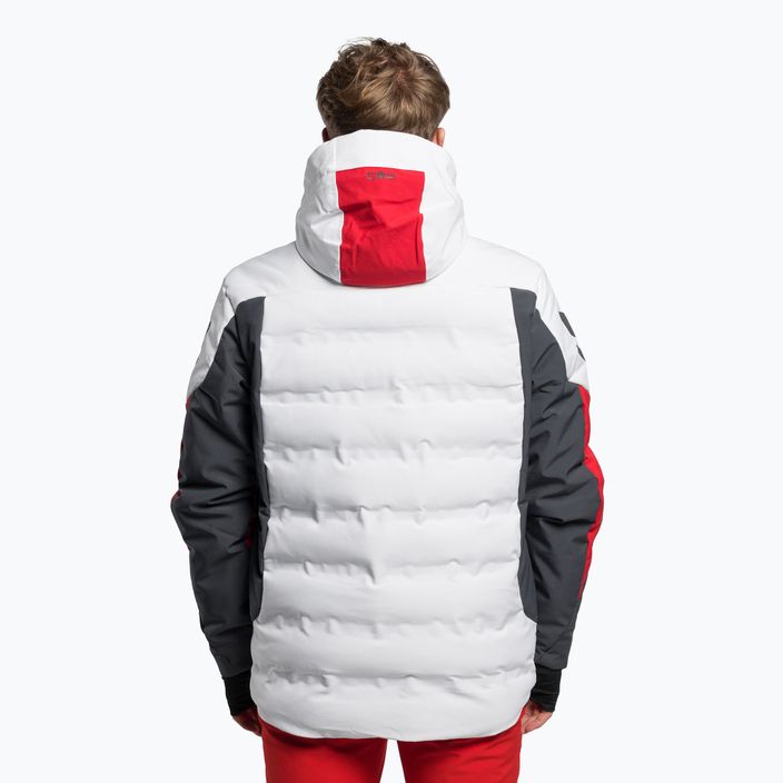 Jachetă de schi pentru bărbați CMP, alb, 31W0327 4