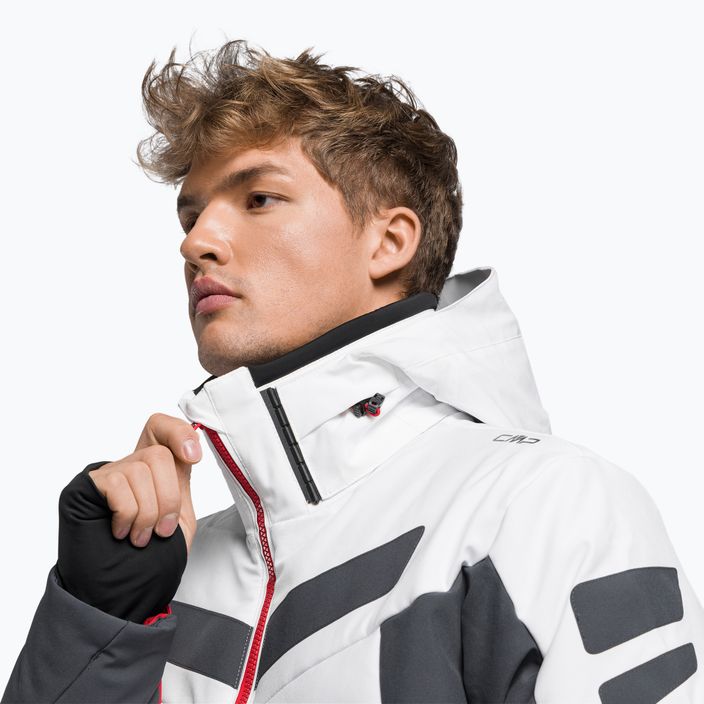 Jachetă de schi pentru bărbați CMP, alb, 31W0327 6