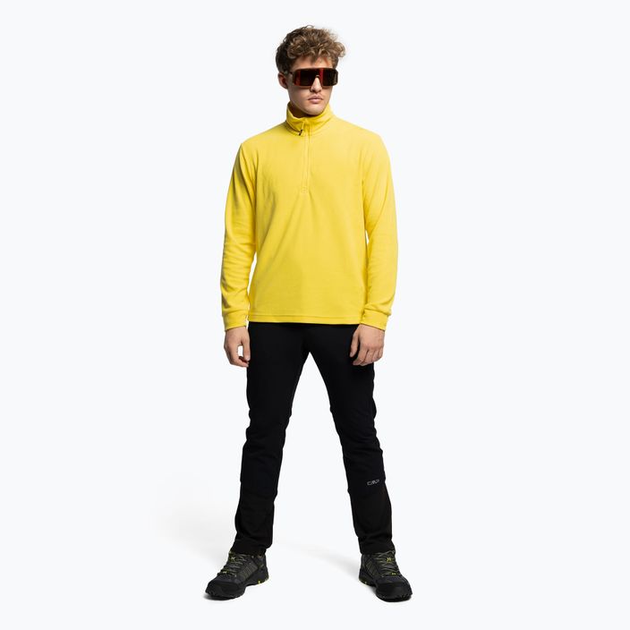 Tricou de schi pentru bărbați CMP galben 3G28037N/R231 2