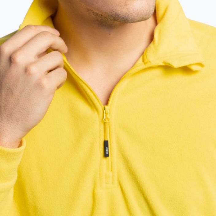 Tricou de schi pentru bărbați CMP galben 3G28037N/R231 6