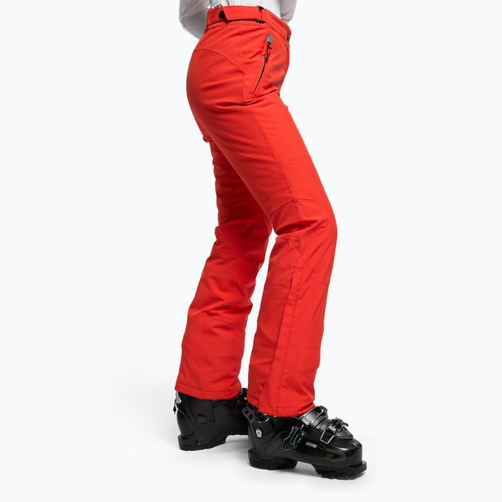 Pantaloni de schi pentru femei CMP, roșu, 3W18596N 3