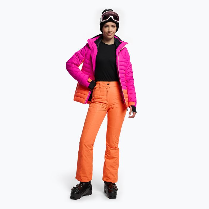 Pantaloni de schi pentru femei CMP portocaliu 3W20636/C596 2