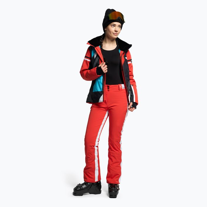 Pantaloni de schi pentru femei CMP, roșu, 30W0806 2