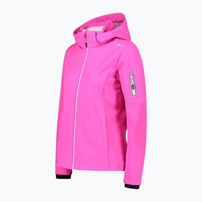 Jachetă softshell pentru femei CMP Zip H924 roz 39A5006/H924/D36 2