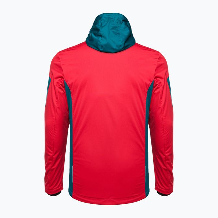 Jachetă CMP Softshell pentru bărbați cu fermoar 10CL portocaliu 39A5027/10CL/48 3