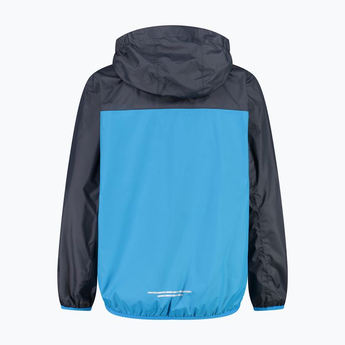 Jachetă de ploaie pentru copii CMP Rain Fix L854 albastru/gri 32X5804 8