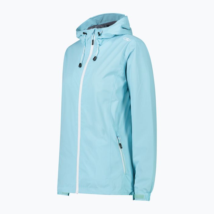 Jachetă de ploaie pentru femei CMP Fix L430 albastru deschis 39X6636/L430/D36 2