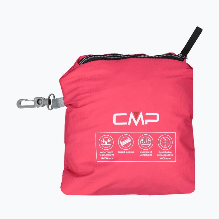 Jachetă de ploaie cu membrană pentru copii CMP G Fix B880 roșu 39X7985/B880/110 9