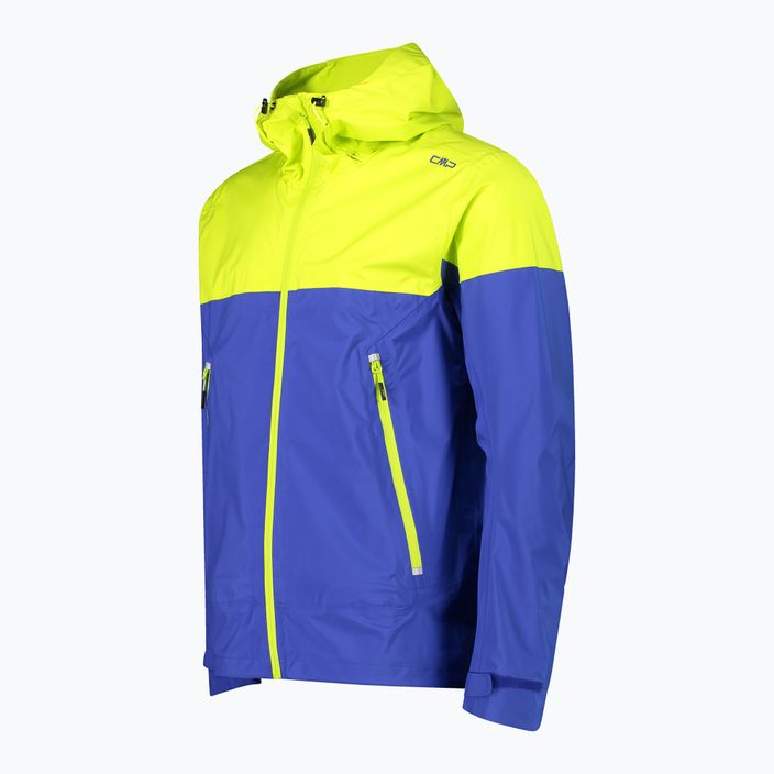 Jachetă de ploaie pentru bărbați CMP Fix M952 albastru/verde 32Z6507 2
