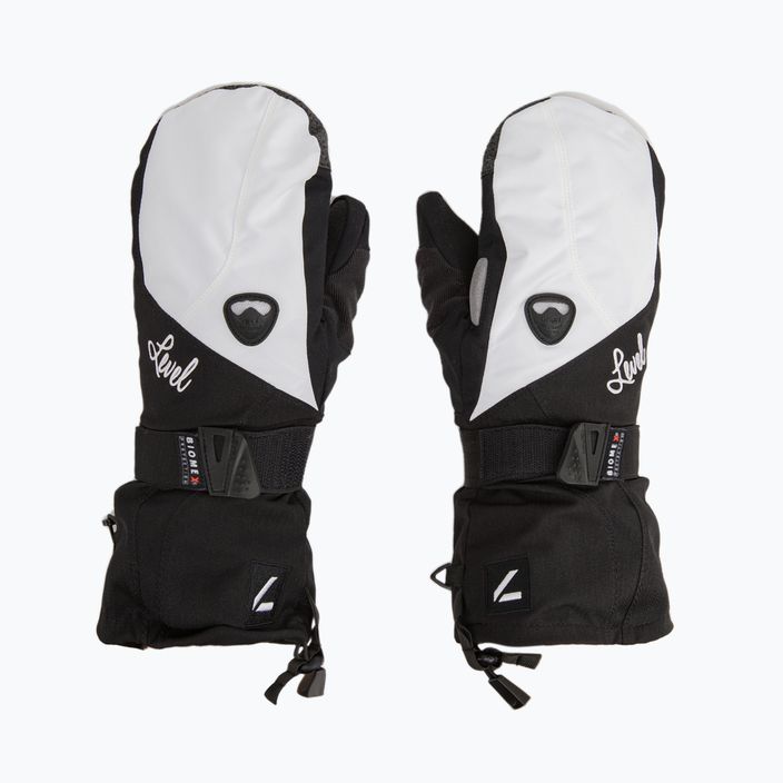 Mănuși de snowboard pentru femei Level Butterfly Mitt negru-alb 1041 3