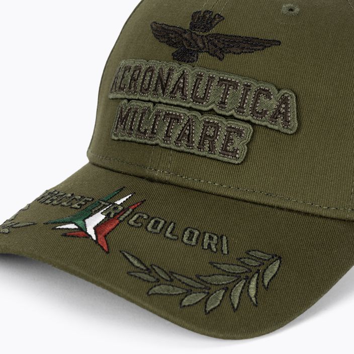 Șapcă pentru bărbați Aeronautica Militare Embossed Embroidery military green 3