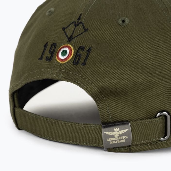 Șapcă pentru bărbați Aeronautica Militare Embossed Embroidery military green 4