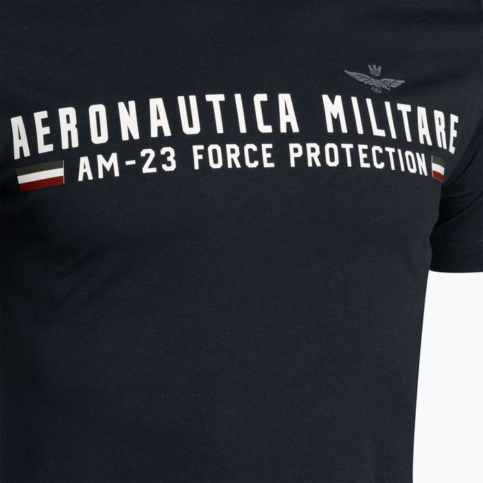 Tricou pentru bărbați Aeronautica Militare Heritage dark blue 3